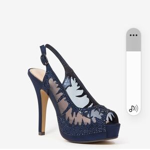 NIB Lady Couture Navy Dream Heel Sz 40/9